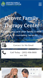Mobile Screenshot of denverfamilytherapycenter.com